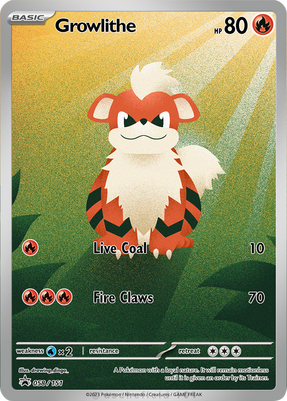 Growlithe Pokémon TCG