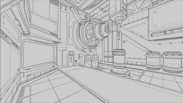 Sci-fi Environment Art